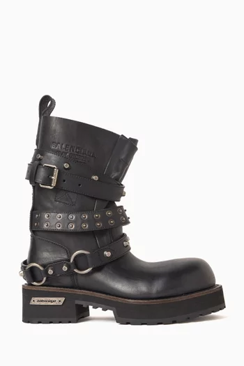 Venom City Bootie in Calfskin