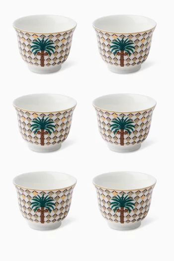 Sahara Rose Chaffe Cups, Set of 6