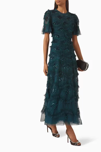 فستان سهرة ديزي ويف بطول الكاحل