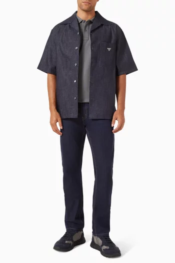 Chambray Shirt in Denim