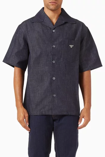 Chambray Shirt in Denim