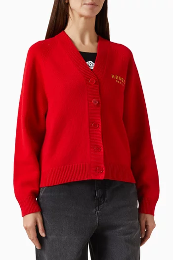 Boke Flower Cardigan in Wool