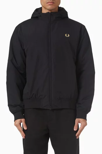 Brentham Hooded Jacket in Recycled Nylon