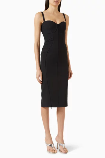 Seamed Lushy Pencil Dress