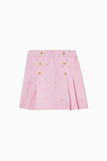 Buttoned Skirt