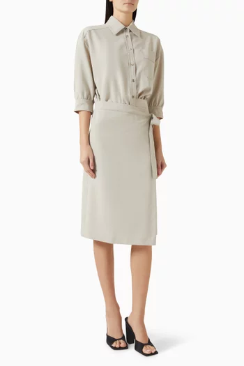 Ariane Midi Dress in Knit