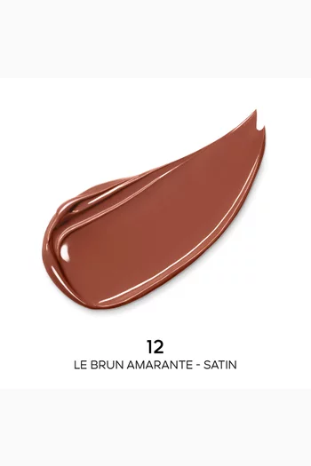 12 Le Brun Amarante Rouge G Satin Lips Refill, 3.5g