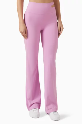 Zenvy High-Waist Flared Leggings