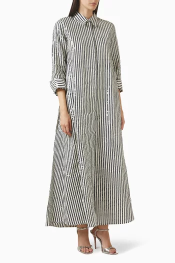 فستان جينيس قطن بوبلين