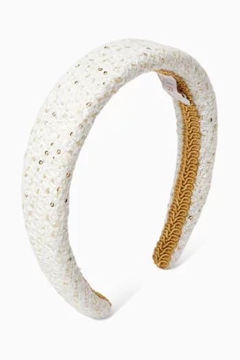 Tweed Padded Headband