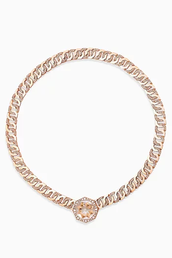 Thaman Diamond Necklace in 18kt Rose Gold