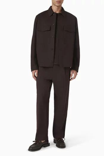 Overshirt in Cotton-blend