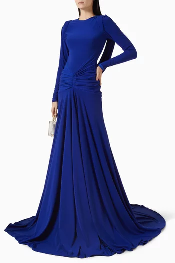 فستان بيسا بكشكش