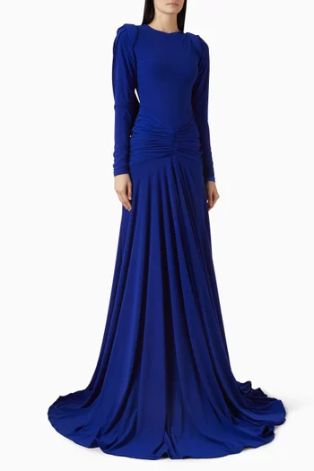 فستان بيسا بكشكش