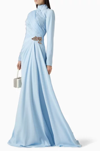 فستان زيا بكشكش