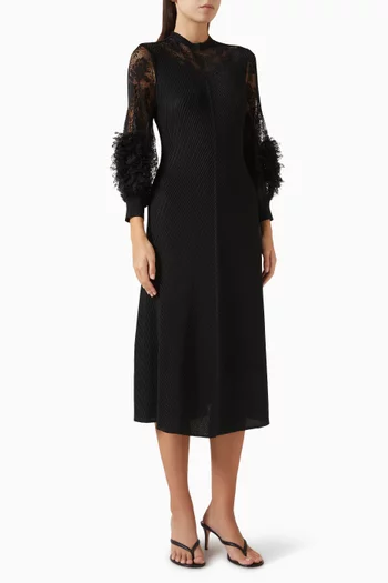 فستان ستاتشي متوسط الطول