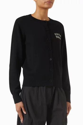 Boke Heart Cardigan in Viscose Blend