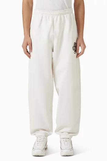 بنطال بشعار سولو بحواف مطاطية صوف