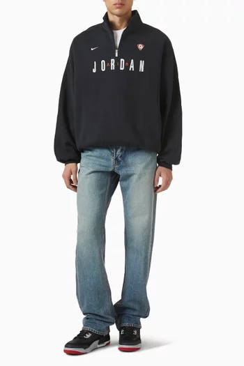 سويت شيرت فلايت بطبعة صوف