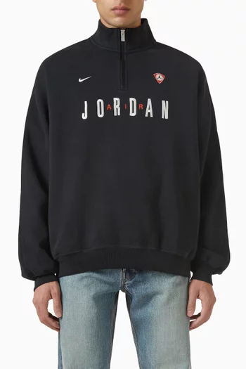 سويت شيرت فلايت بطبعة صوف