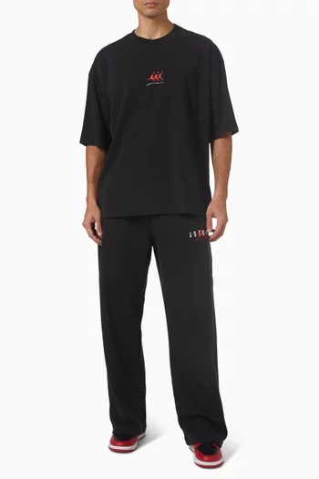 Flight Oversized Graphic T-shirt in Cotton