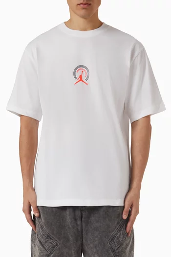 تي شيرت بطبعة قطن