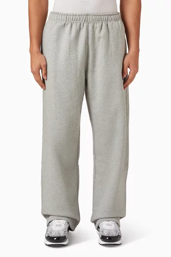 Solo Swoosh Open Hem Pants in Fleece