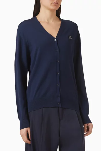 Boke Flower Cardigan in Merino Wool