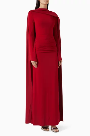 طقم فستان وكاب جيرسيه