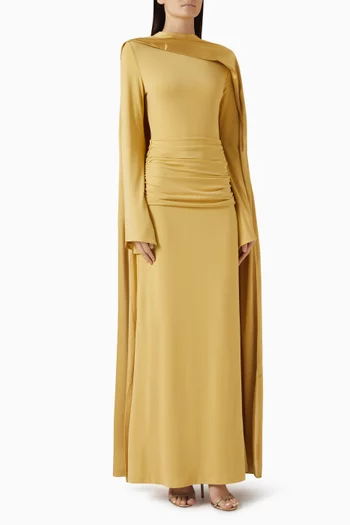 طقم فستان وكاب جيرسيه