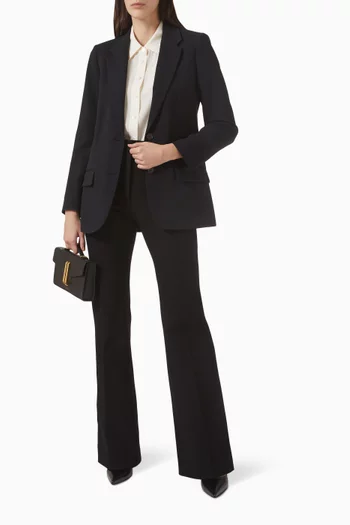 Jackie Single-breasted Blazer in Cady