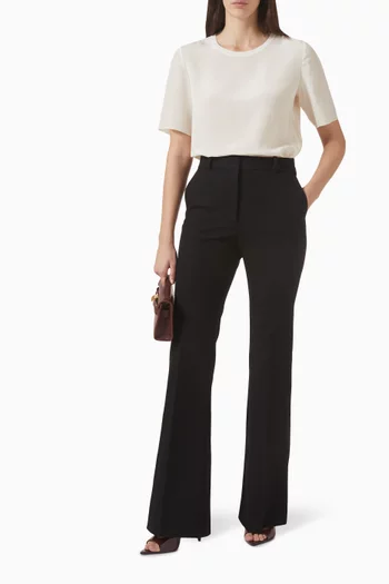 Rubin Top in Silk Crepe