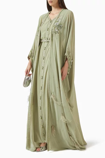 2-piece Belted Dress Set