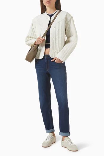 Dre Low-rise Slim-fit Jeans in Denim