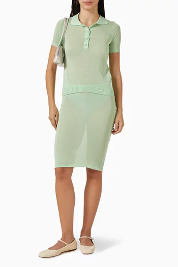 قميص أميليا منسوج