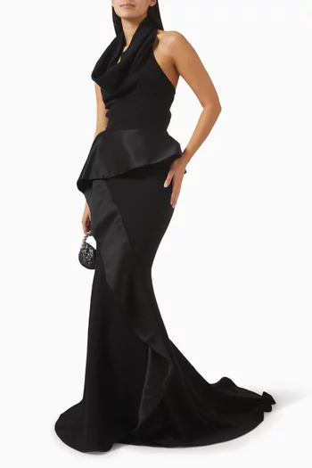 Provocateur Halterneck Gown