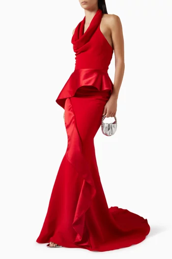 Provocateur Halterneck Gown