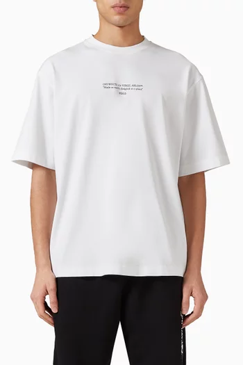 Statement Skate T-shirt in Cotton