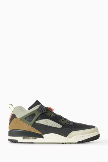 Jordan Spizike Low Sneakers in Leather & Textile