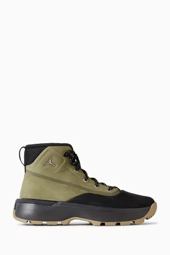 City Boots in Leather & Suede