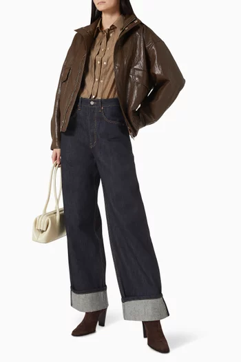 Rosano Double-placket Shirt