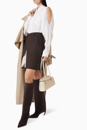 Baya Open-shoulder Shirt