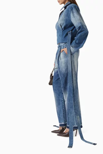 Mushroom Cap Shirt in Denim