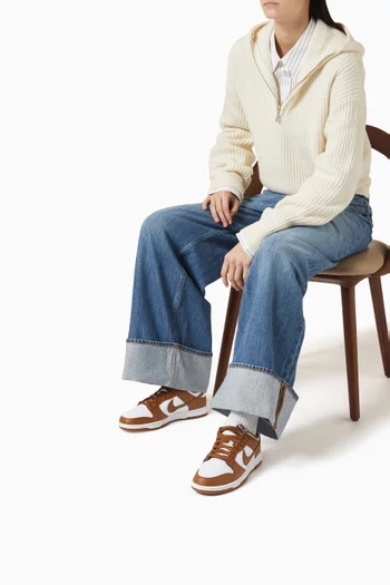 سنيكرز دانك اس اي أسفل الكاحل جلد