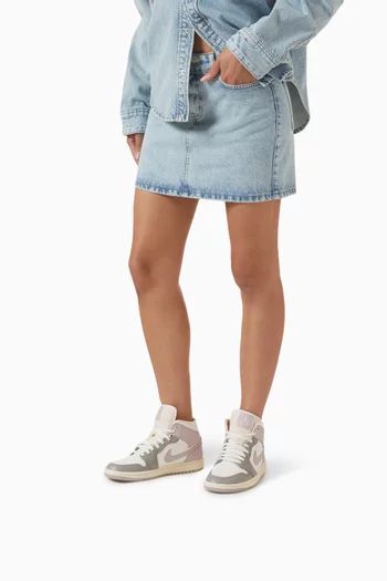 سنيكرز آير جوردان 1 على الكاحل جلد