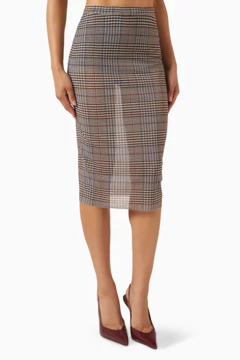 Aurora Sheer Skirt in Mesh