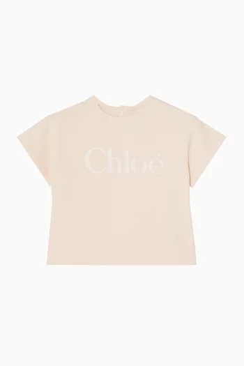 Logo T-shirt in Cotton