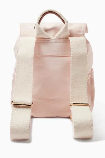 Logo Backpack in Canvas