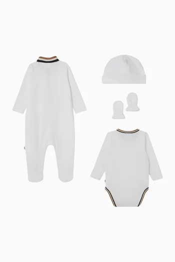 4 Piece Gift Set in Cotton