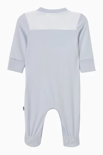 Logo Romper in Cotton